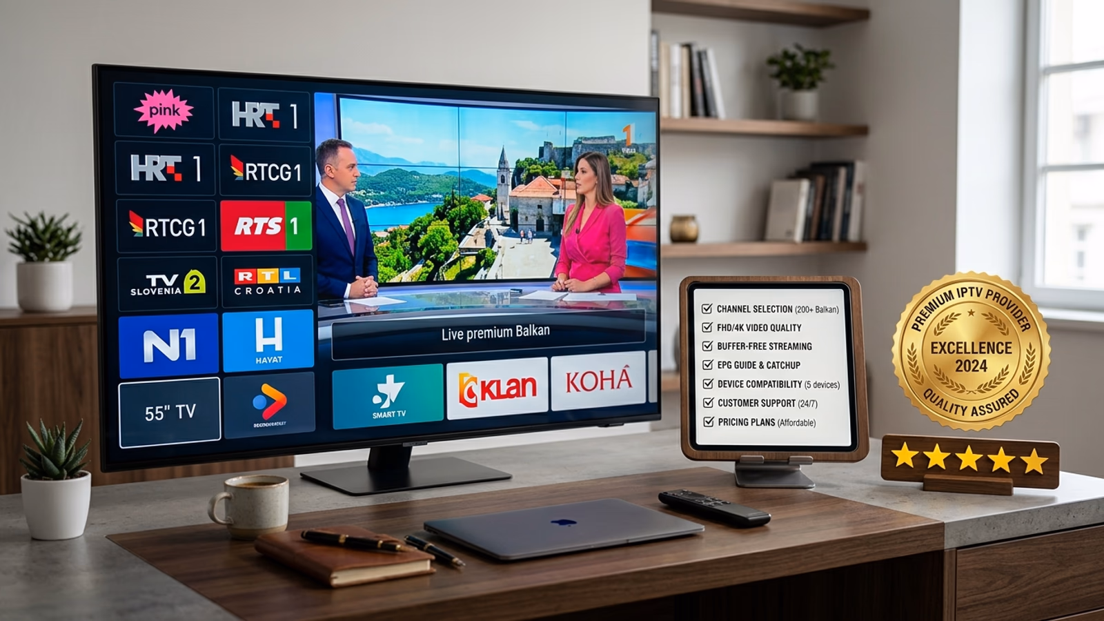 Najbolji IPTV provajder 2026 — Test i preporuka